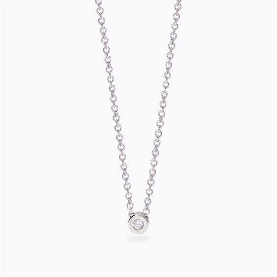 Collana Mabina Donna MY DIAMOND in Argento Diamante Lab Grown 0.04 Ct 553808 - 553808
